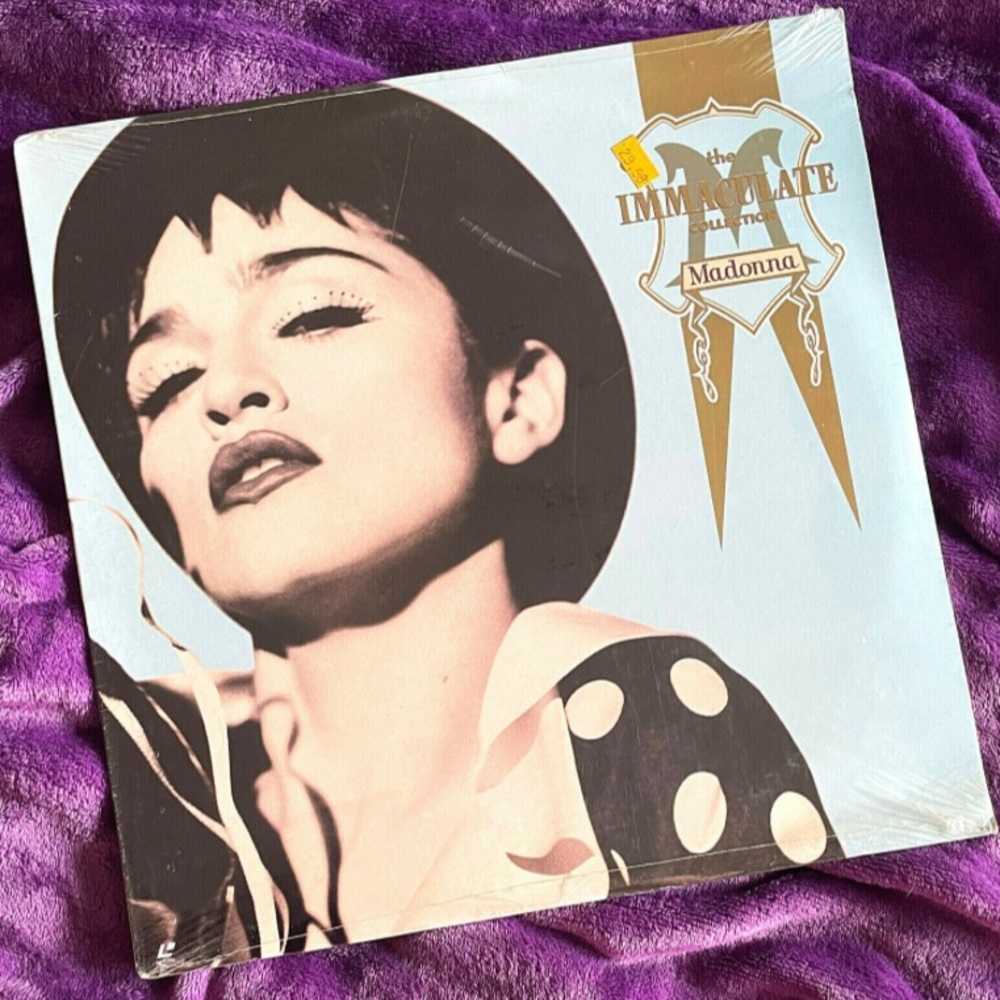 🆕 MADONNA ~ THE IMMACULATE COLLECTION VIDEOS  LASER DISC  1990 USA 1st Ed. RARE